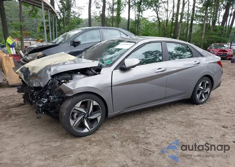 2023 Hyundai Elantra Limited z USA, uszkodzony, nr VIN KMHLP4AG9PU486995